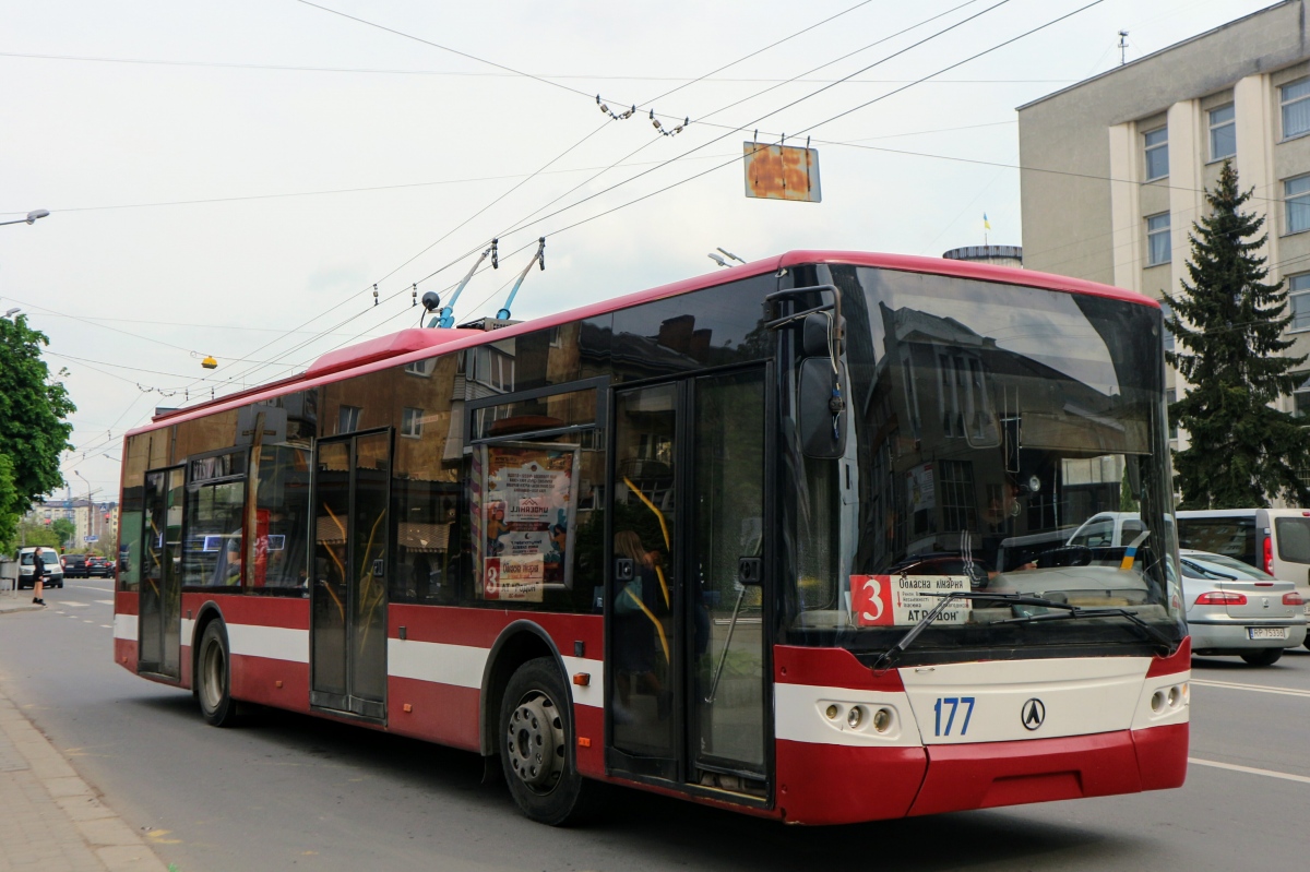 Ivano-Frankivsk, LAZ E183D1 # 177