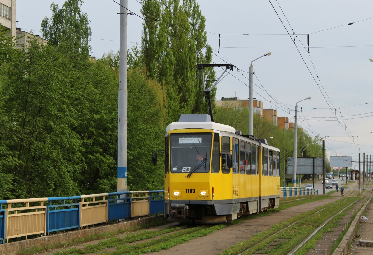 Львов, Tatra KT4DM № 1193