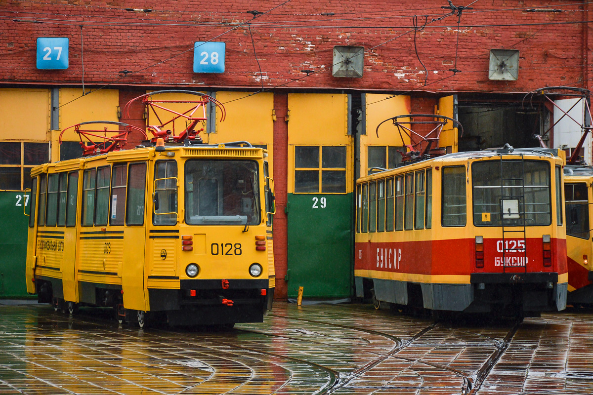 Москва, РШМв-1 № 0128; Москва, 71-608КМ № 0125