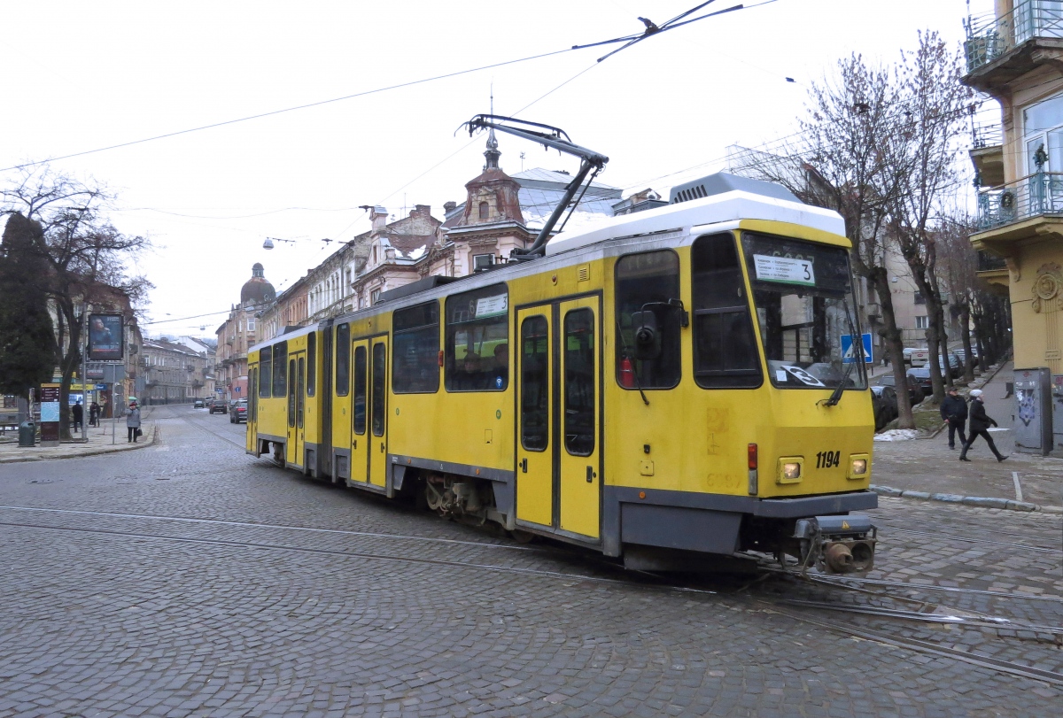 Lviv, Tatra KT4DM nr. 1194