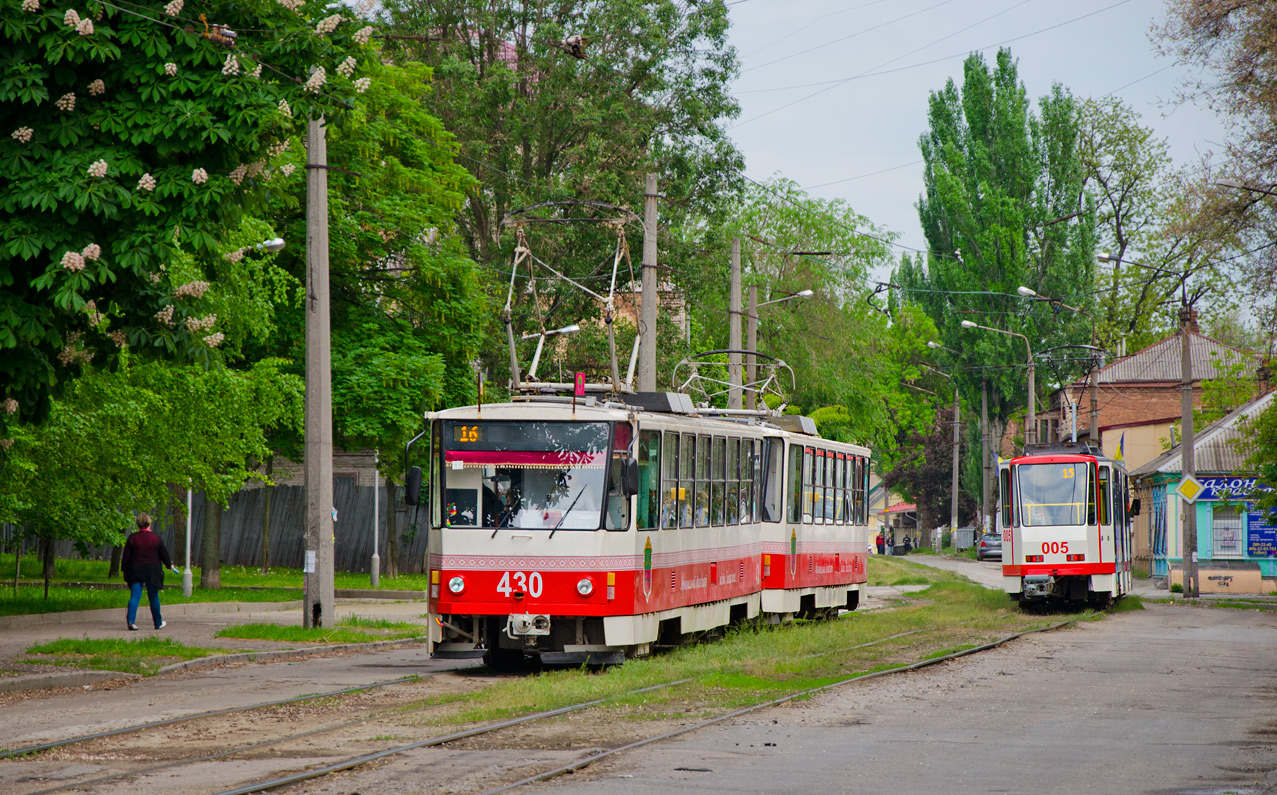 Zaporizzsja, Tatra T6B5SU — 430