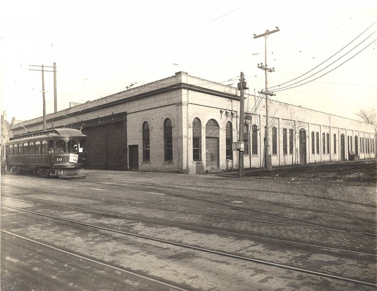 Michigan United, St. Louis interurban motor car # 10