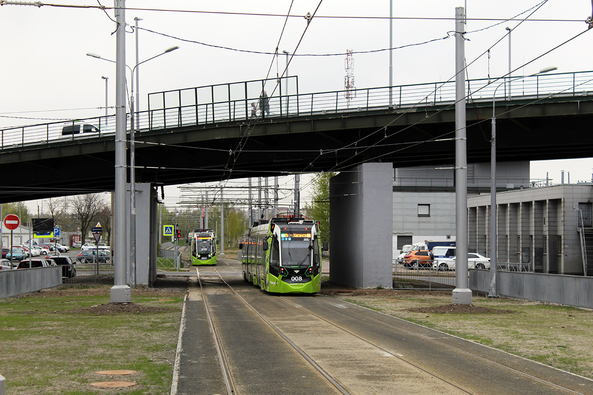 聖彼德斯堡 — Tram lines and infrastructure