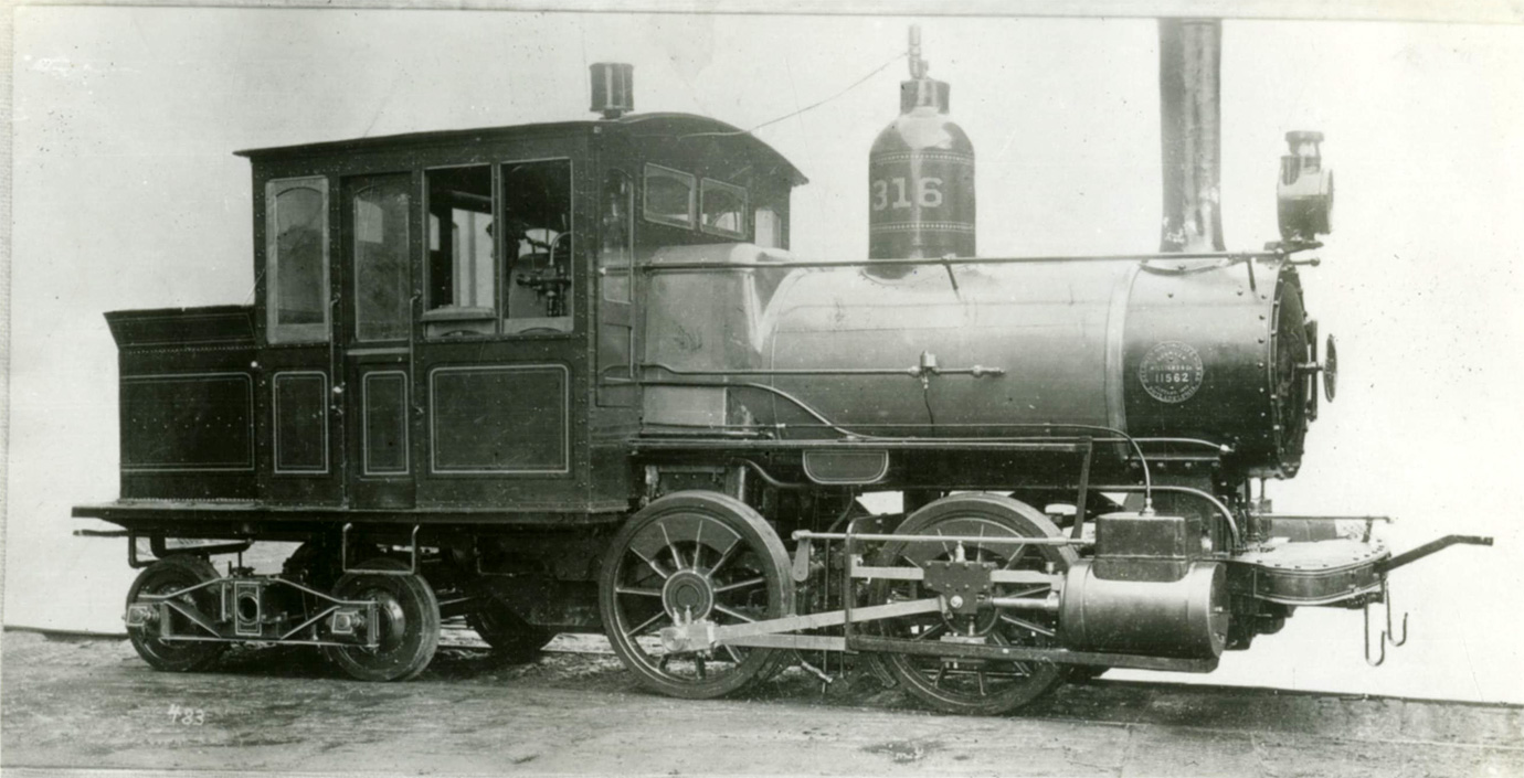 New York City, Steam locomotive č. 316; New York City — Subway and Elevated — Historic Photos