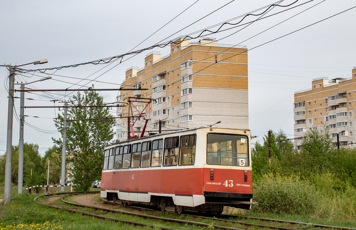 Ярославль, 71-605 (КТМ-5М3) № 43