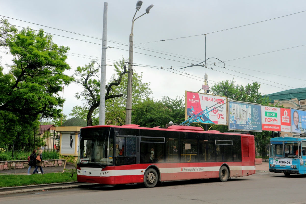 Ivano-Frankivsk, LAZ E183D1 č. 177
