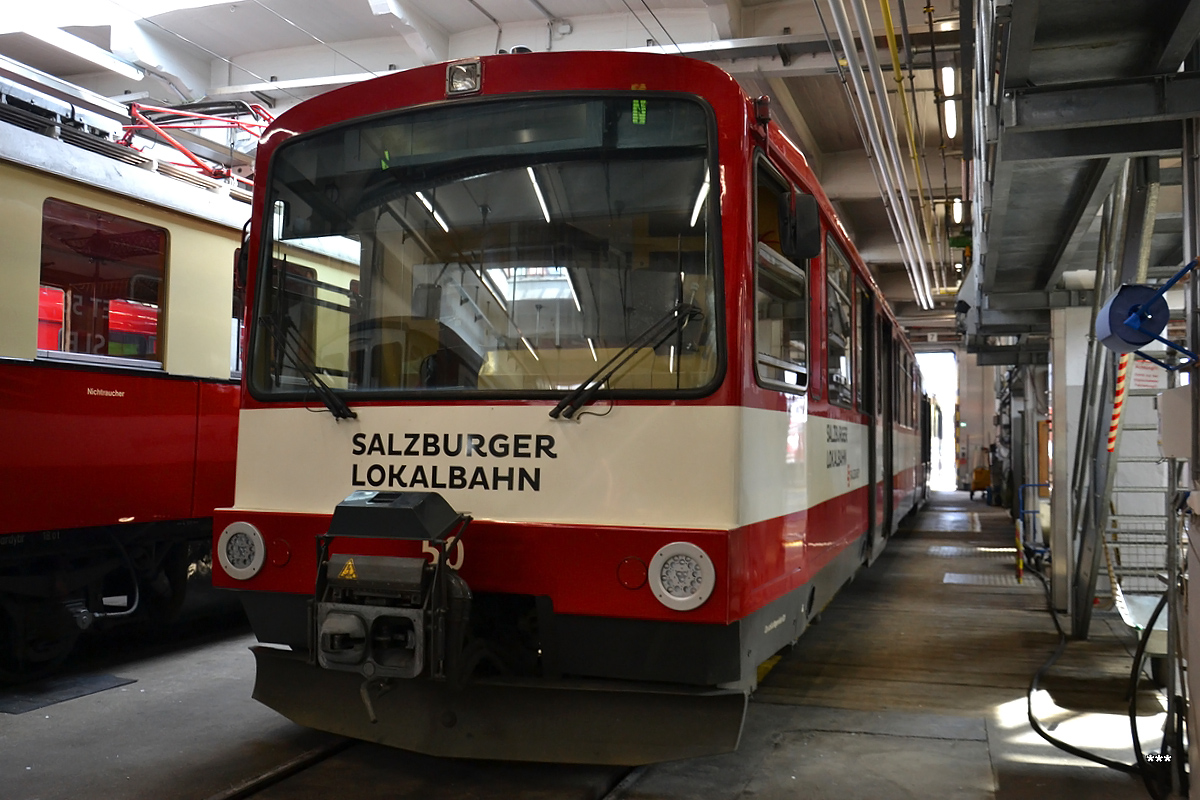 Salzburg, SGP GT8NF Nr 50; Salzburg — Salzburger Lokalbahn