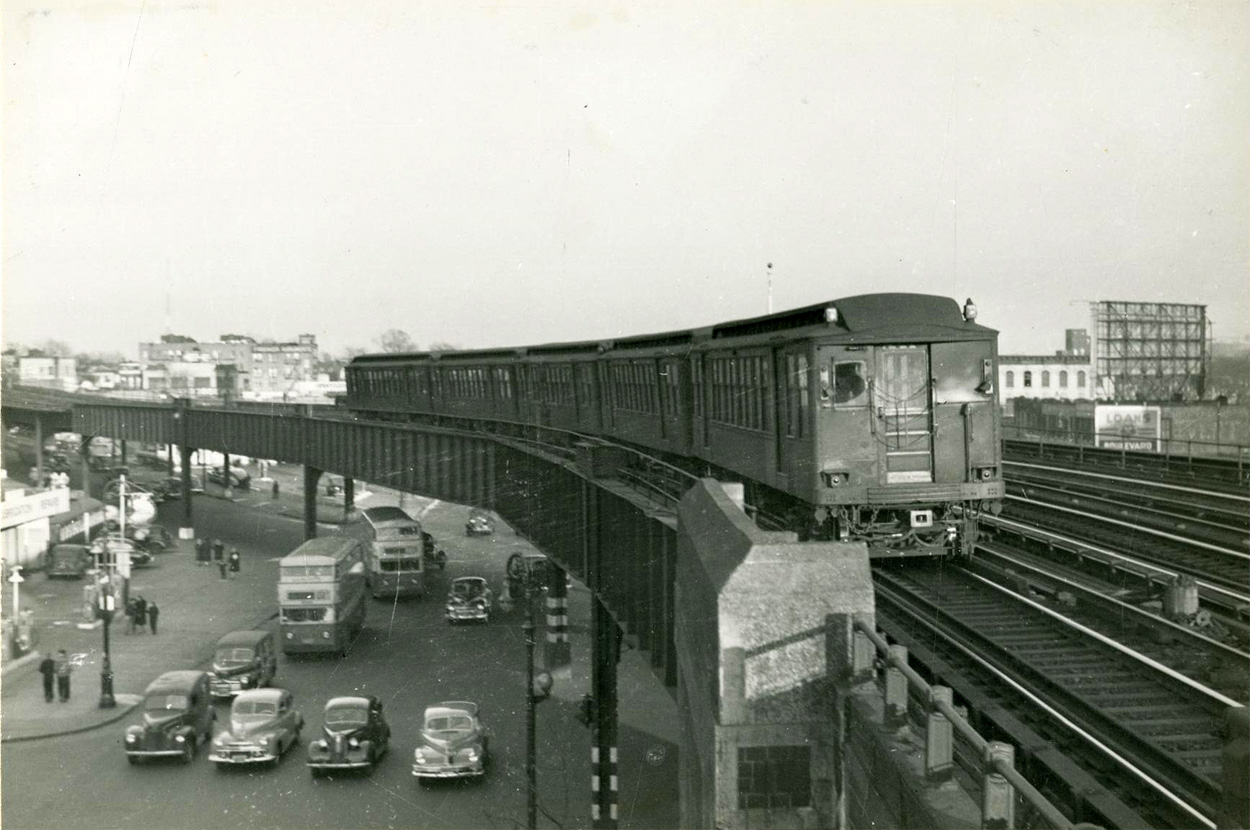 New York — Subway and Elevated — Historic Photos; New York — Subway and Elevated — Vehicles