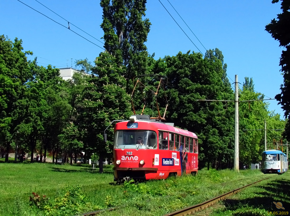 Харьков, Tatra T3SUCS № 702