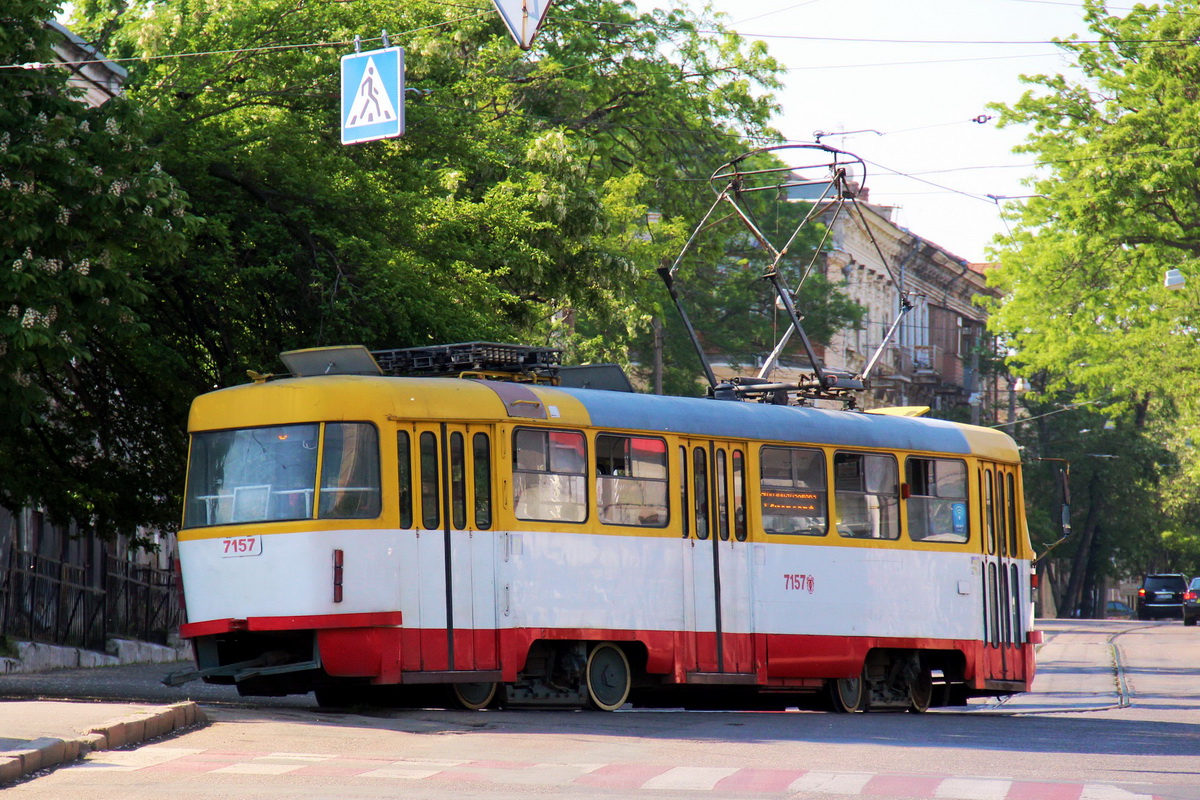 Одесса, Tatra T3A № 7157