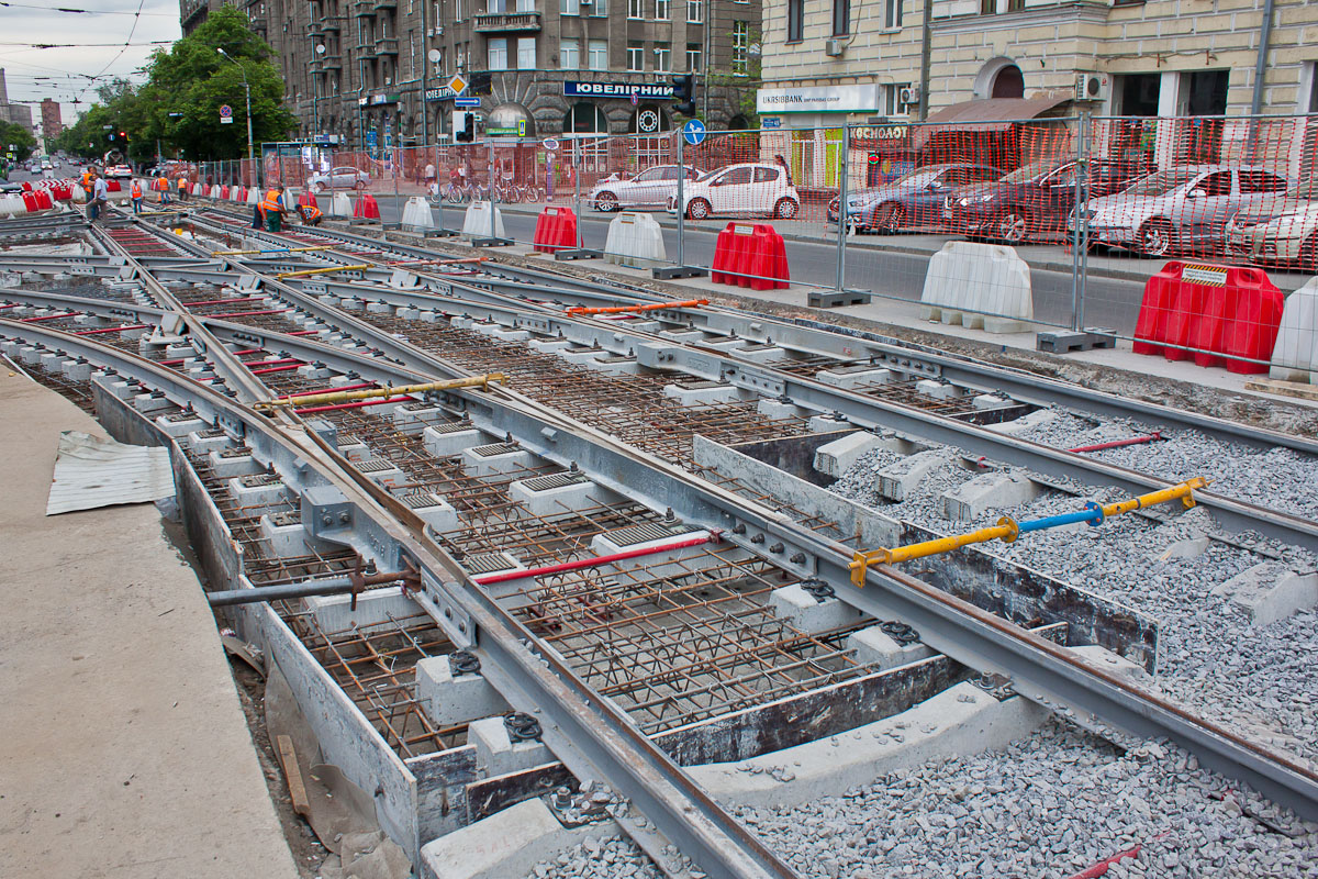 Kharkiv — Repairs and overhauls of tram and trolleybus lines