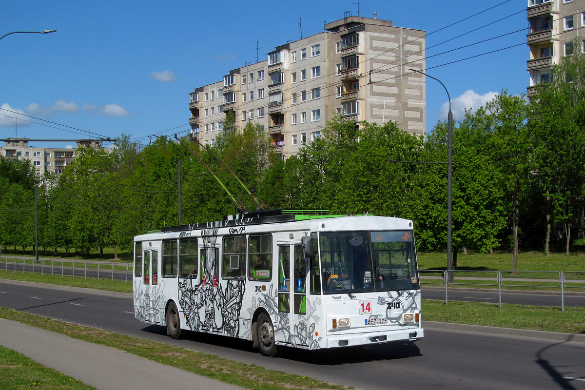 Kaunas, Škoda 14Tr13/6 č. 340
