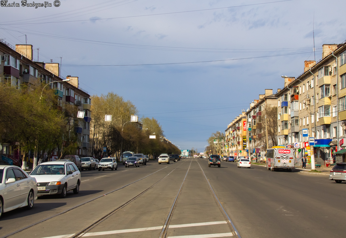 Комсомольск-на-Амуре — Разобранные трамвайные линии