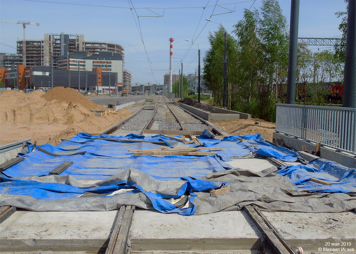 Saint-Petersburg — Bridges; Saint-Petersburg — Tram lines construction