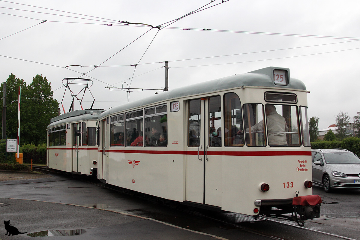 Цвиккау, Gotha B57 № 133; Цвиккау — Юбилей: 125 лет трамваю в Цвиккау (11./12.05.2019)