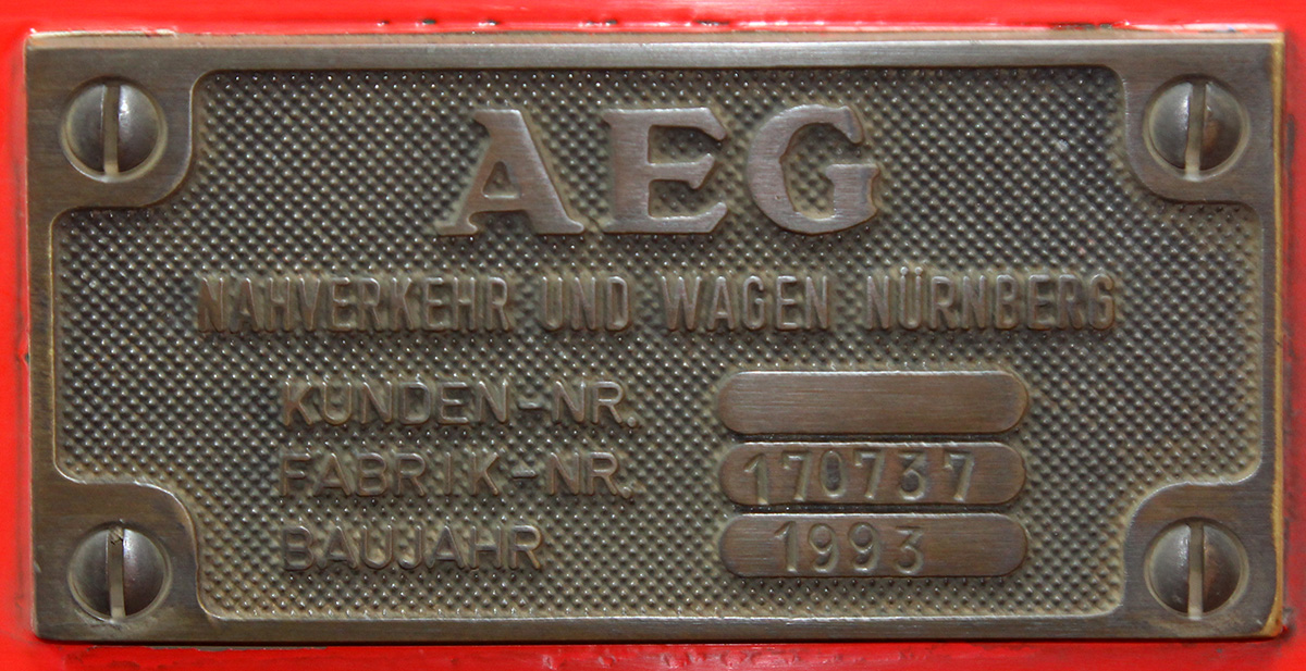 Цвиккау, AEG GT6M № 904