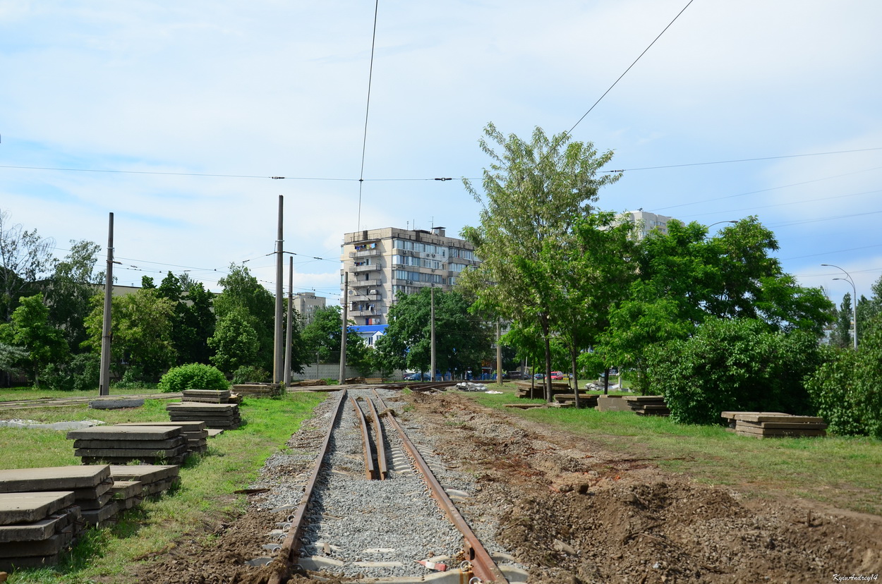 Kyiv — Miscellaneous photos; Kyiv — Tramway lines: Podilske depot network — north