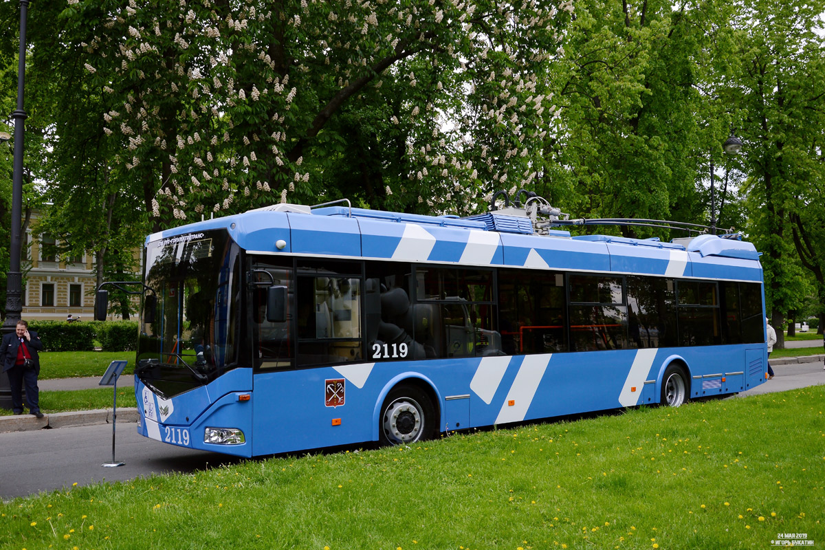 Санкт-Петербург, БКМ 32100D № 2119; Санкт-Петербург — Фестиваль «SPbTransportFest — 2019»