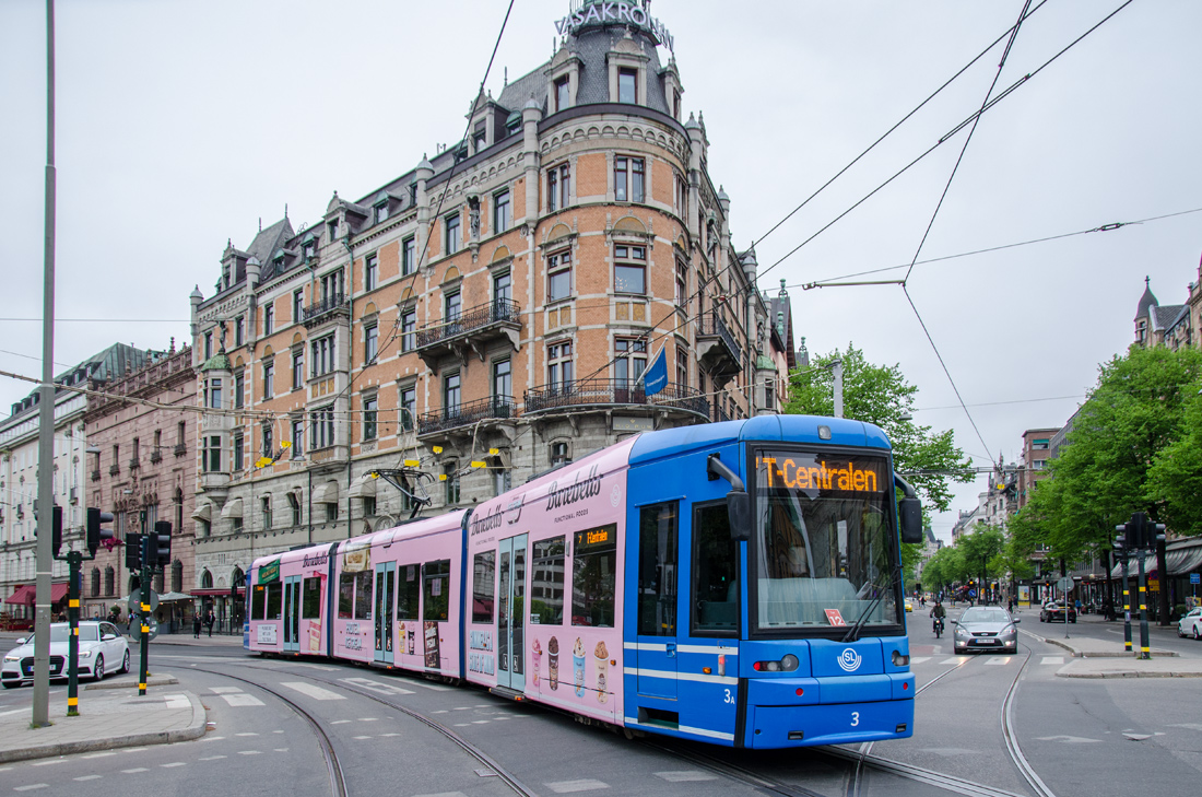 Stockholm, Bombardier Flexity Classic č. 3