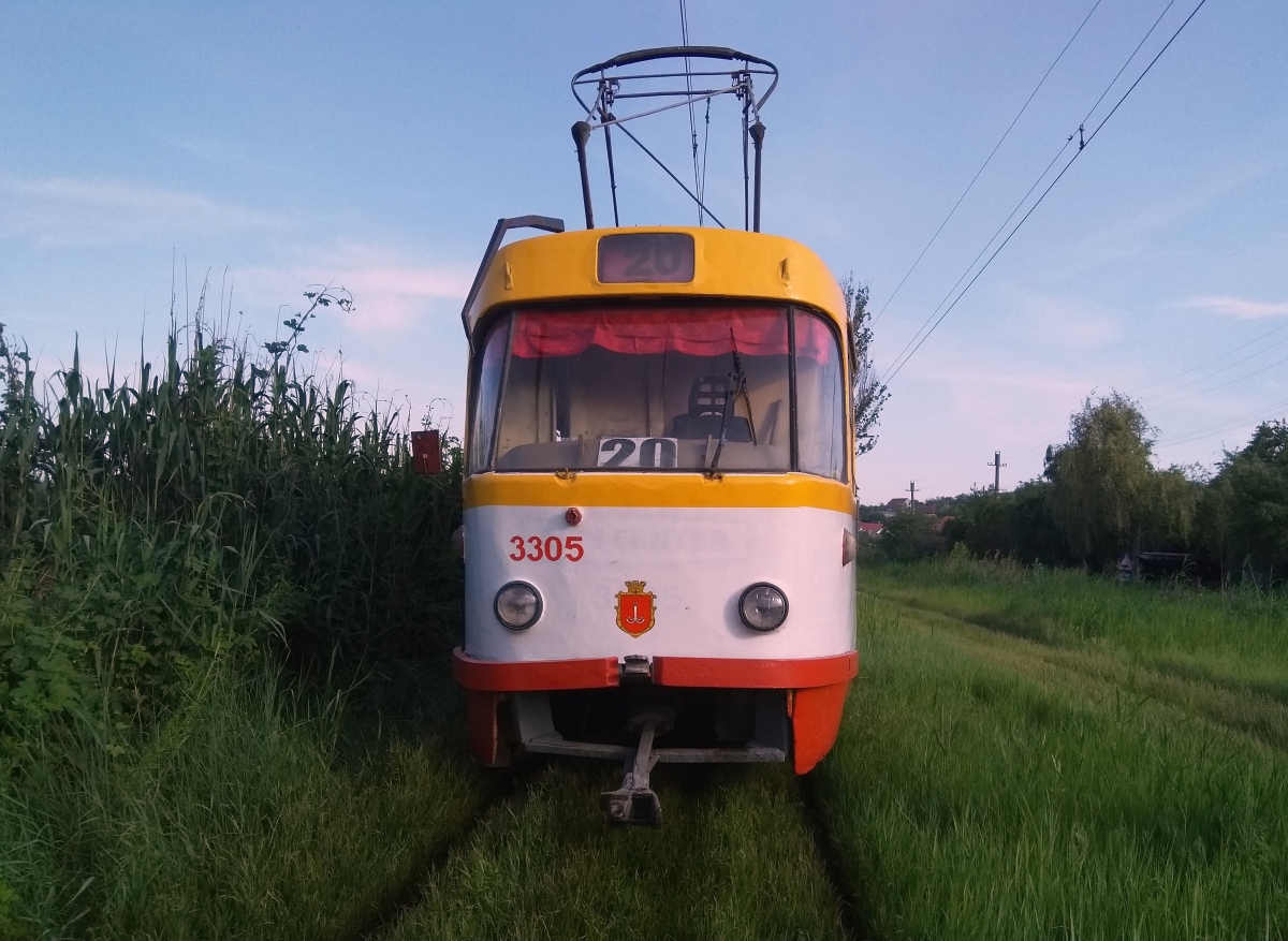 Одесса, Tatra T3SU № 3305