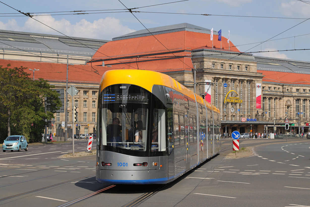 Лейпциг, Solaris Tramino Leipzig (NGT10) № 1001