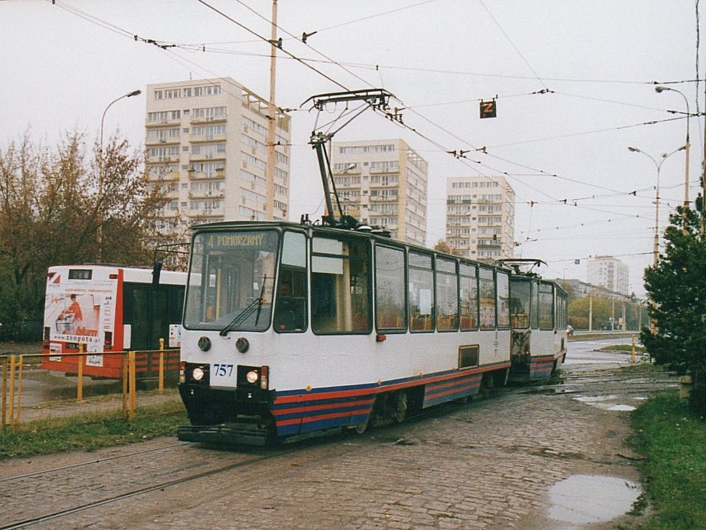 Щецин, Konstal 105Ng/S № 757