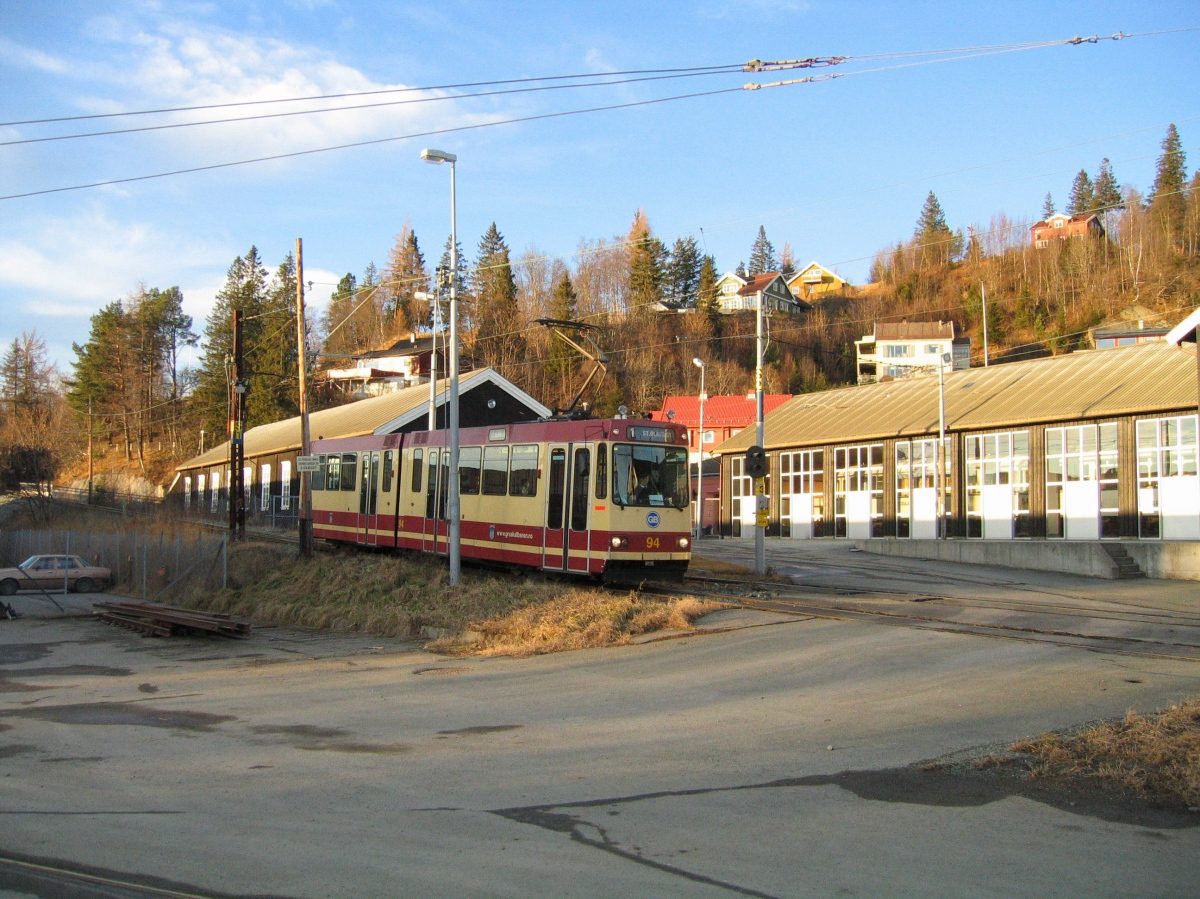 Тронхейм, LHB GT6 Typ Braunschweig № 94; Тронхейм — Трамвайные линии и инфраструктура