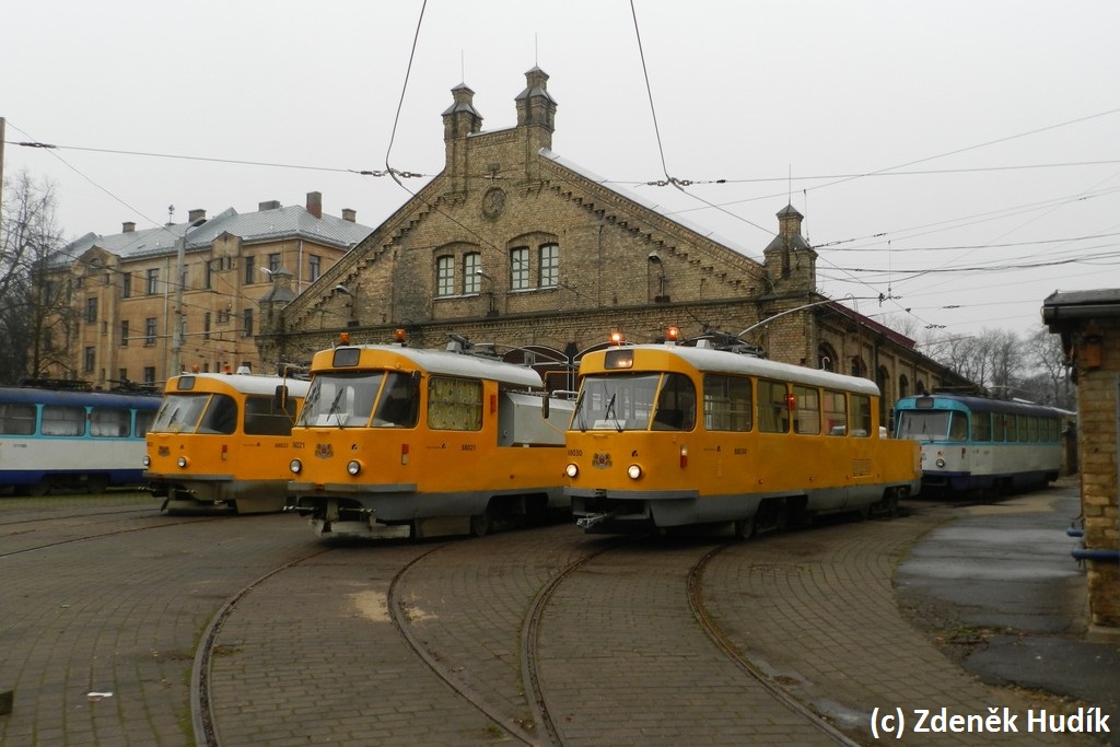 Рига, Tatra T3SU № 88030; Рига, Tatra T3SU (двухдверная) № 88021