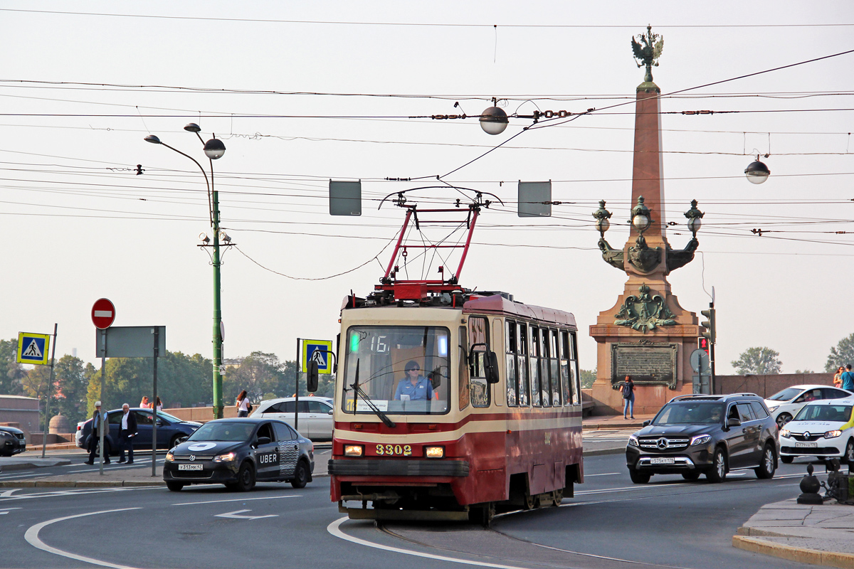 Санкт-Петербург, 71-134А (ЛМ-99АВ) № 3302