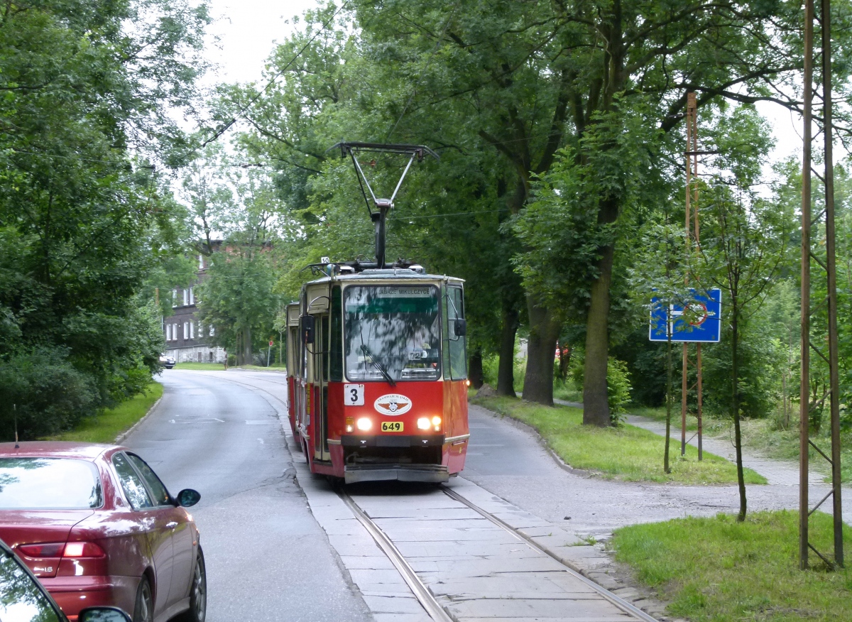 Силезские трамваи, Konstal 105Na № 649