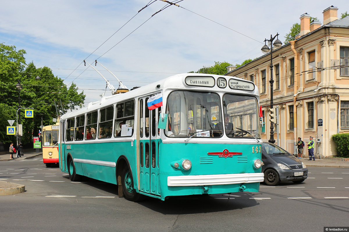 Санкт-Петербург, ЗиУ-5Г № 143; Санкт-Петербург — V Петербургский парад ретротранспорта