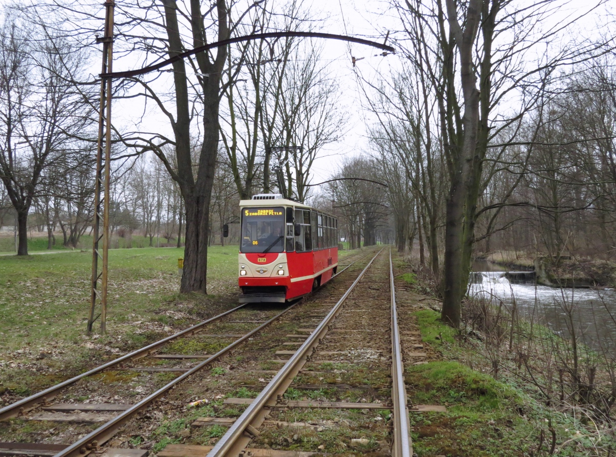 Silesia trams, Konstal 105N-2K № 678