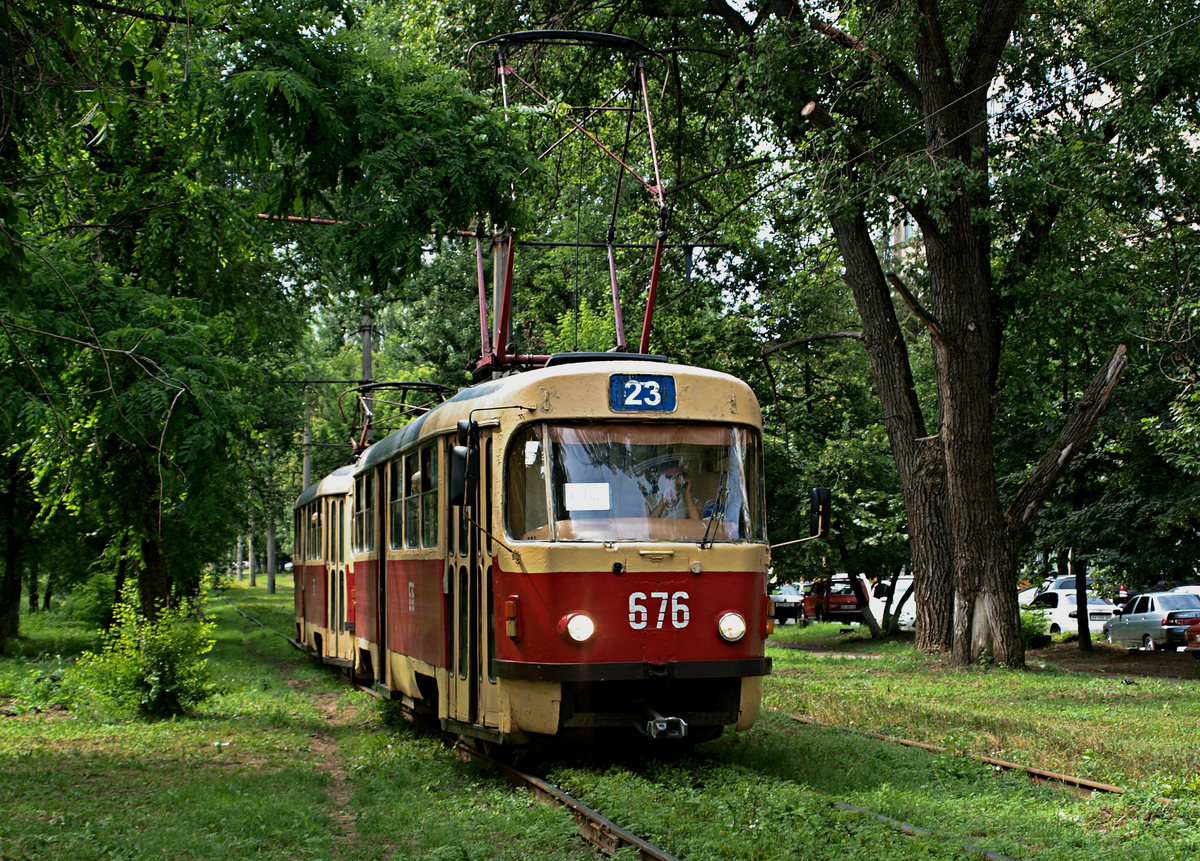 Харьков, Tatra T3SU № 676