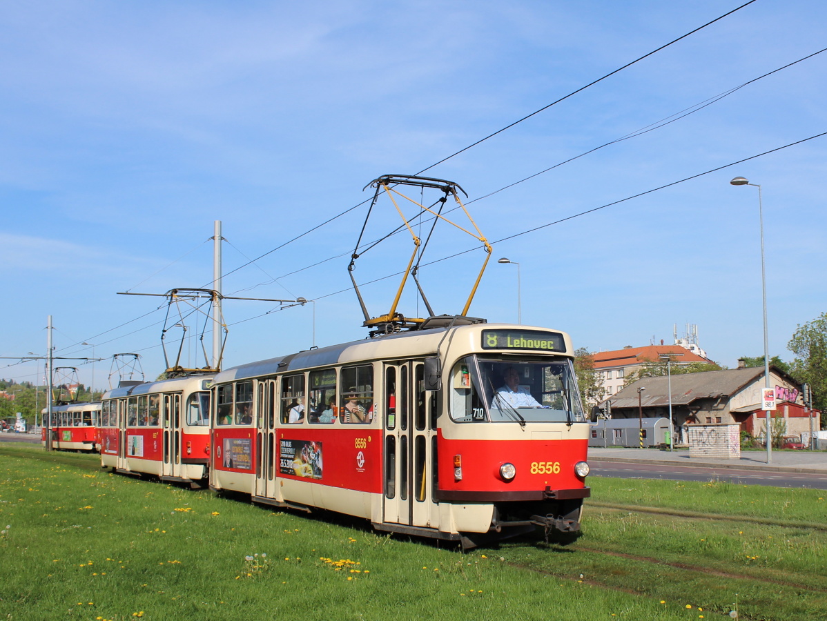 Прага, Tatra T3R.P № 8556
