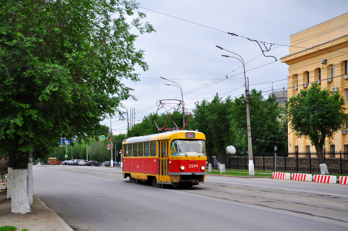 Волгоград, Tatra T3SU (двухдверная) № 2644