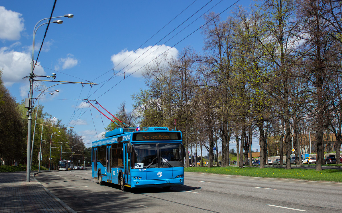 Москва, СВАРЗ-МАЗ-6235.00 № 3827