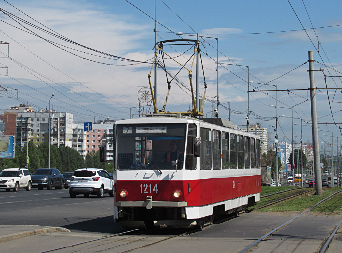 Самара, Tatra T6B5SU № 1214