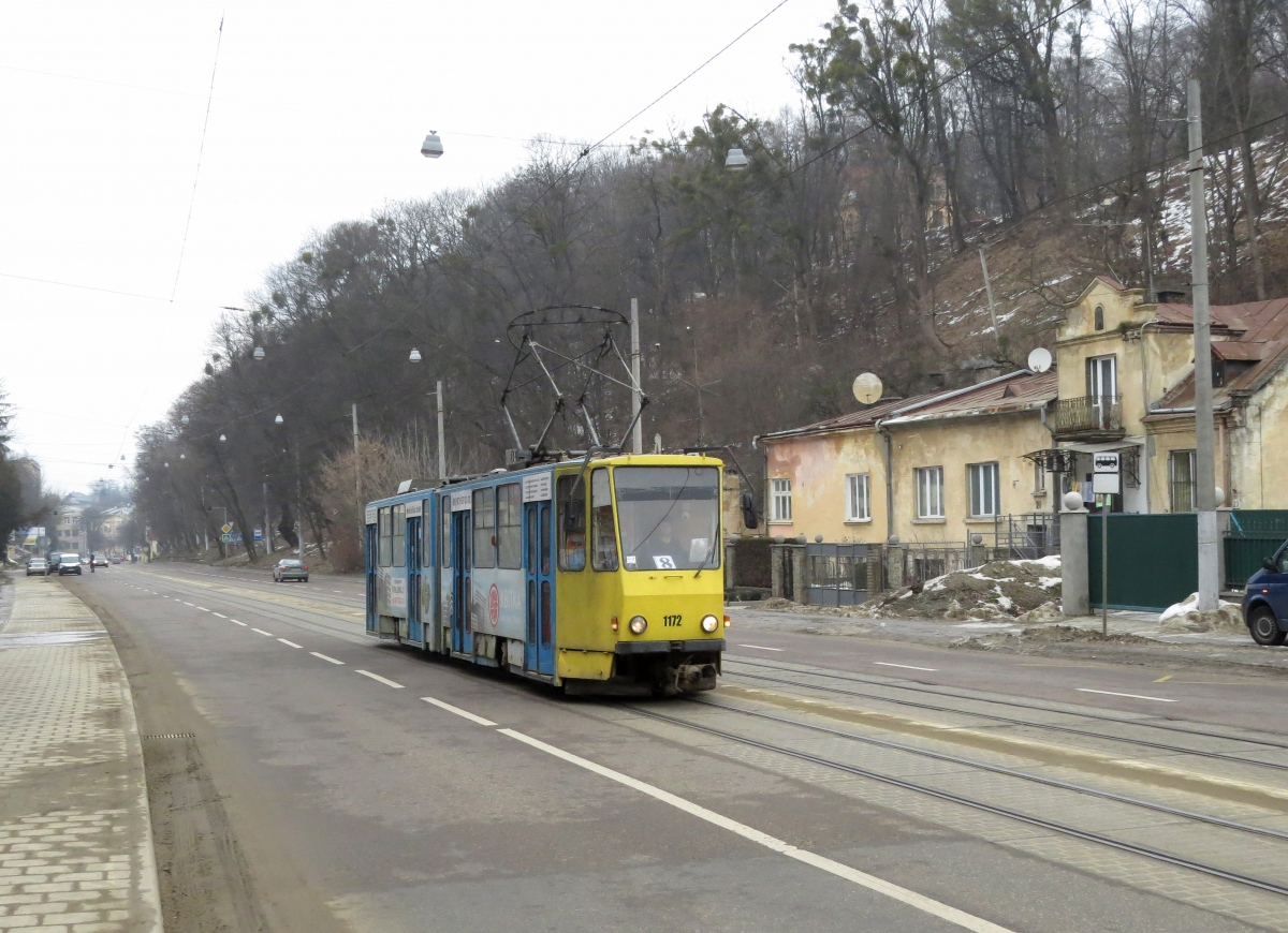 Lviv, Tatra KT4SU č. 1172
