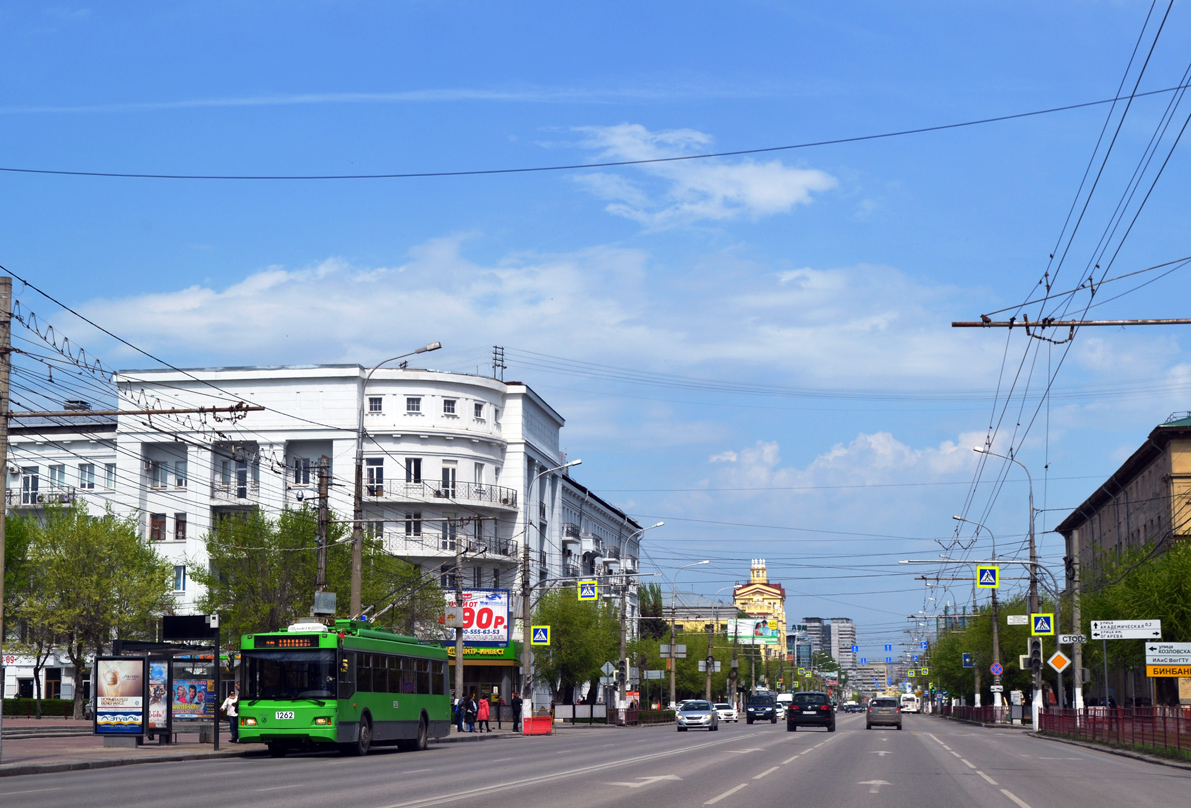 Волгоград — Троллейбусные линии: [1 и 4] Центральная сеть