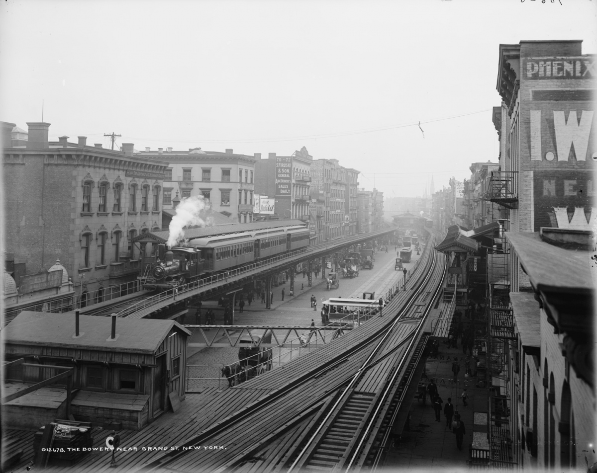 Нью-Йорк — Исторические фотографии — метрополитен; Нью-Йорк — Исторические фотографии — трамвай