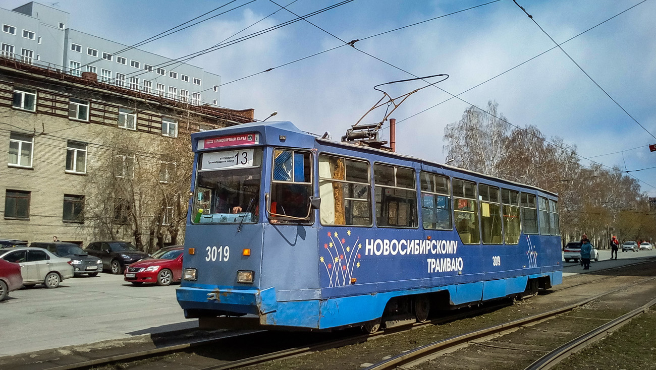 Novosibirsk, 71-605 (KTM-5M3) № 3019