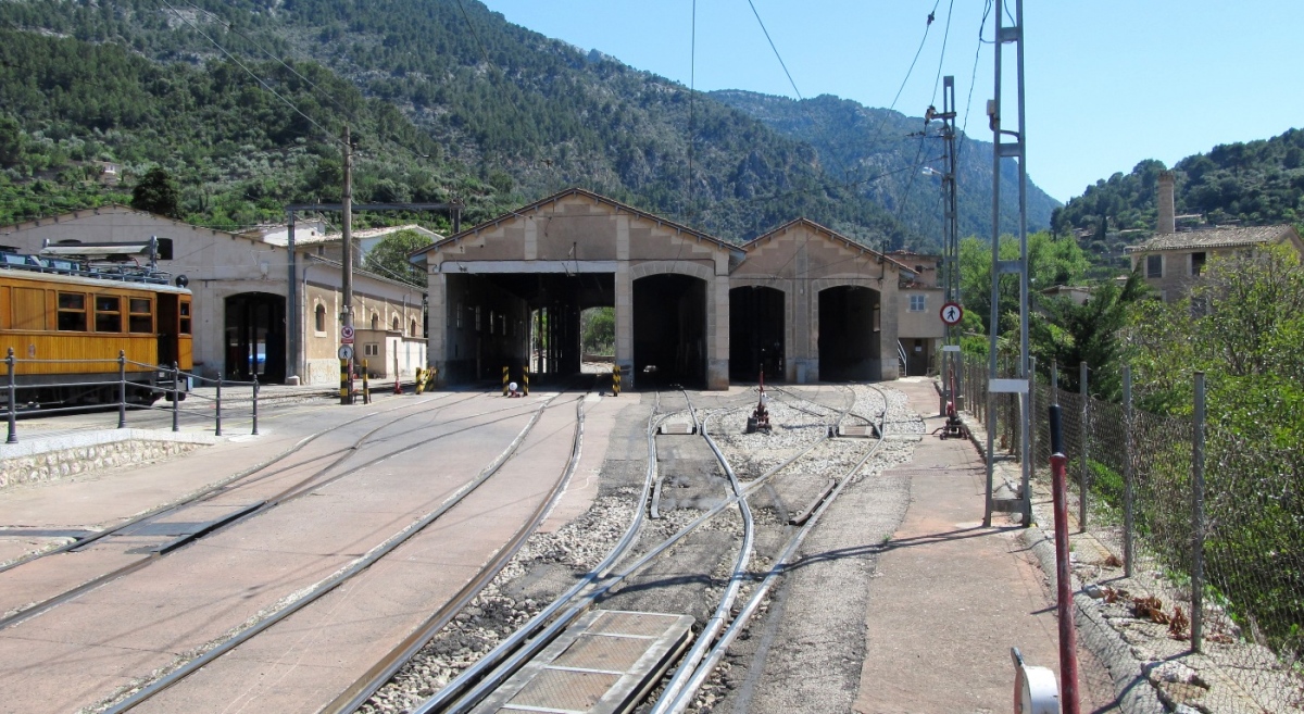 Sóller — Ferrocarril de Sóller S.A. Depot in Sóller