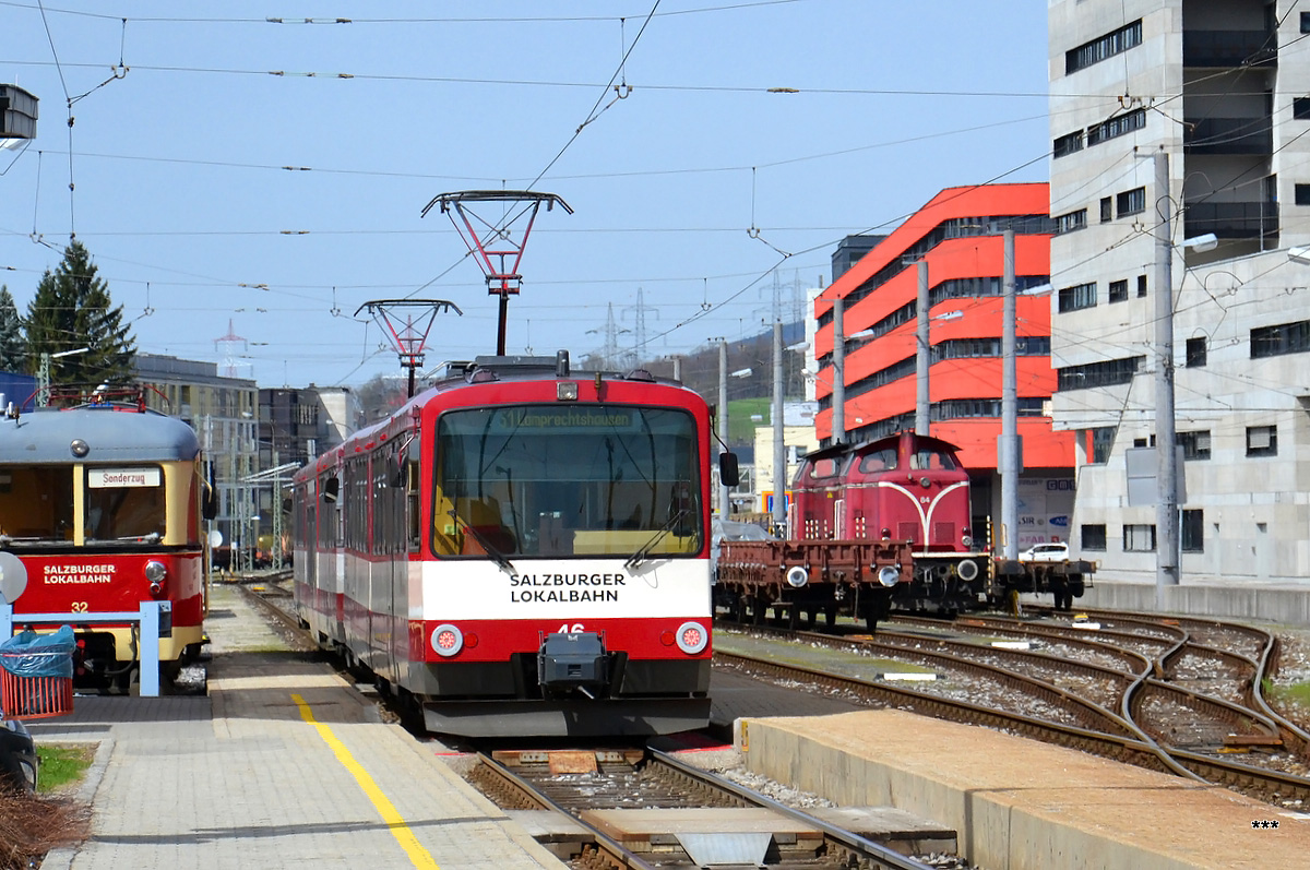 Зальцбург, SGP GT6 № 46; Зальцбург — Salzburger Lokalbahn