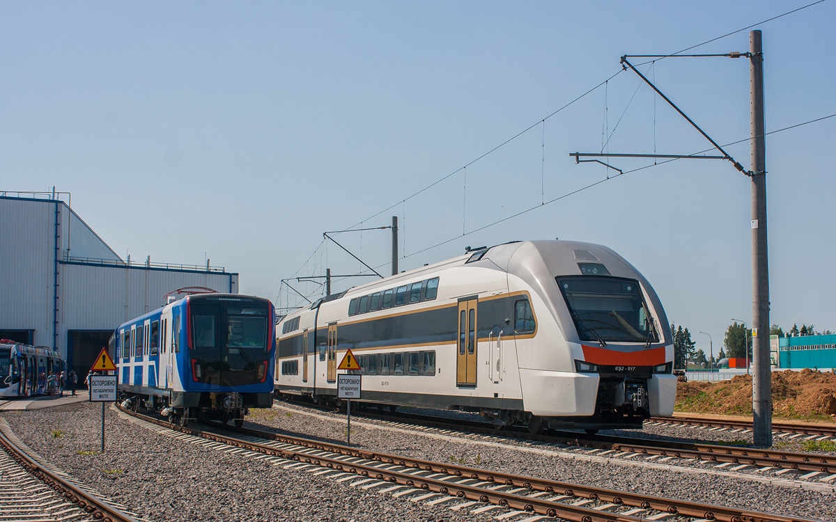 Minsk — Metro — Vehicles; Fanipal — Open day at the Stadler Minsk factory — 08.06.2019