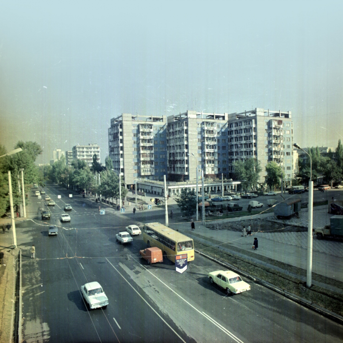 Бишкек — Старые фотографии; Бишкек — Троллейбусные линии и кольца