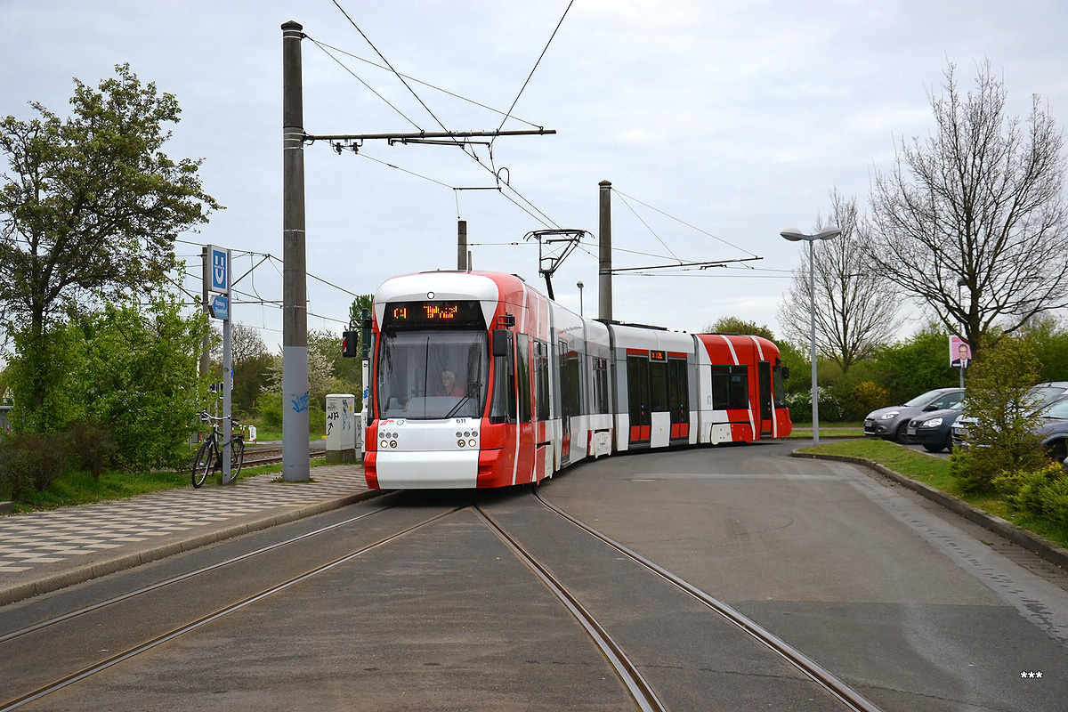 Крефельд, Bombardier Flexity Outlook № 611