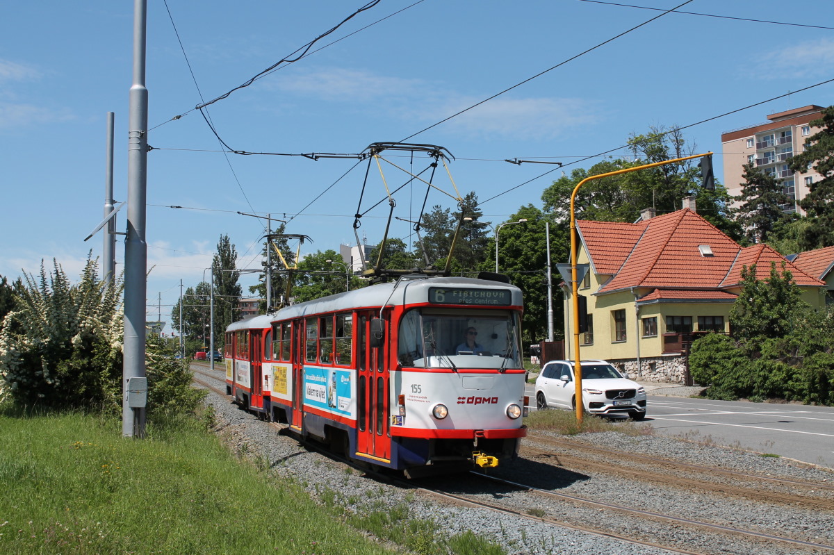 Оломоуц, Tatra T3R.P № 155