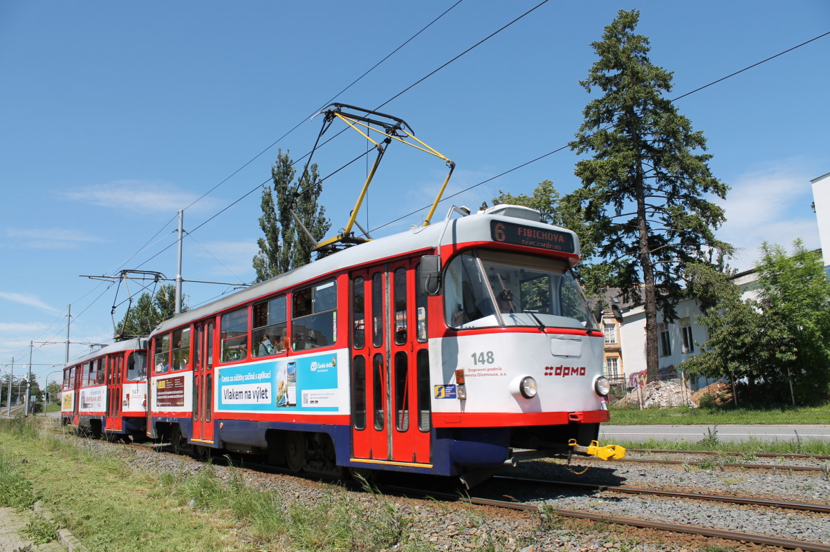 Olomouc, Tatra T3R.P № 148; Olomouc, Tatra T3R.P № 147