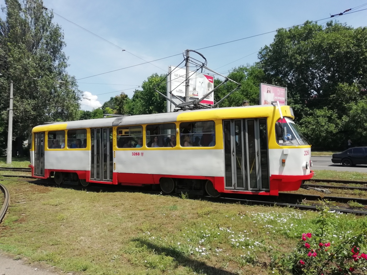 Одесса, Tatra T3R.P № 3268