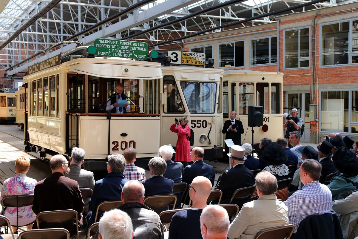 Антверпен — Возобновление работы трамвайного музея (15/06/2019)